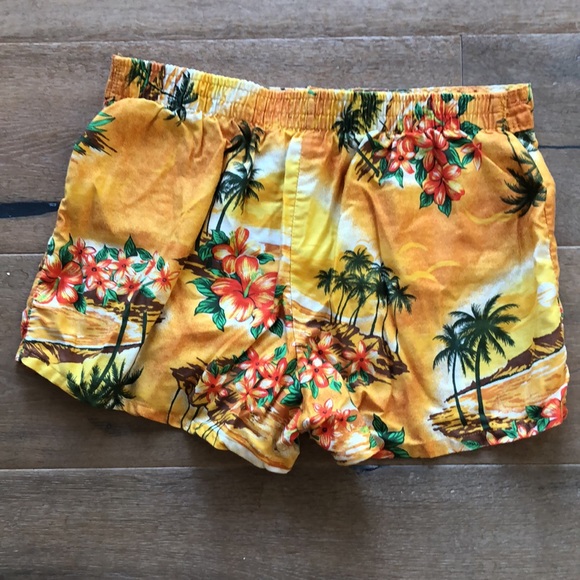 Vintage Hawaiian Swim Trunks - Picture 5 of 6